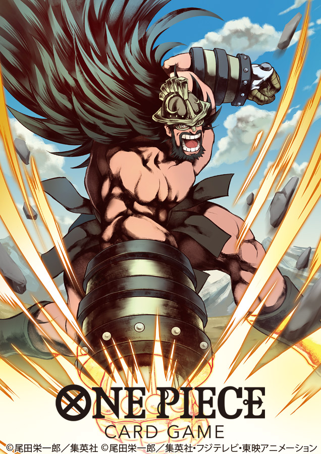 1boy, attack, beard, black_hair, boots, commentary_request, copyright_name, facial_hair