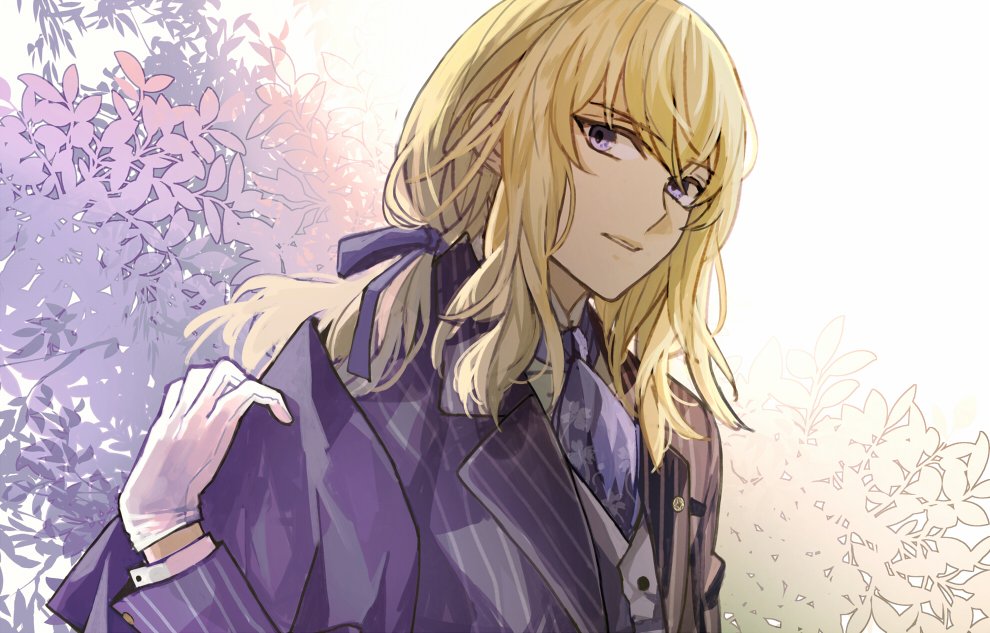 1boy, alternate_costume, ascot, blonde_hair, fate/grand_order, fate_(series), gloves, grey_vest