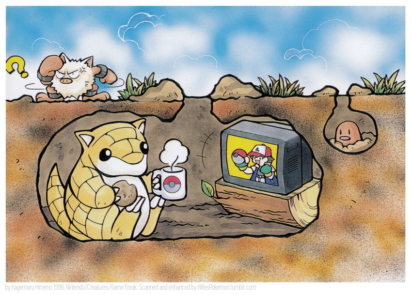 ?, anger_vein, animal_ears, ankle_cuffs, ash_ketchum, baseball_cap, beady_eye, black_eyes