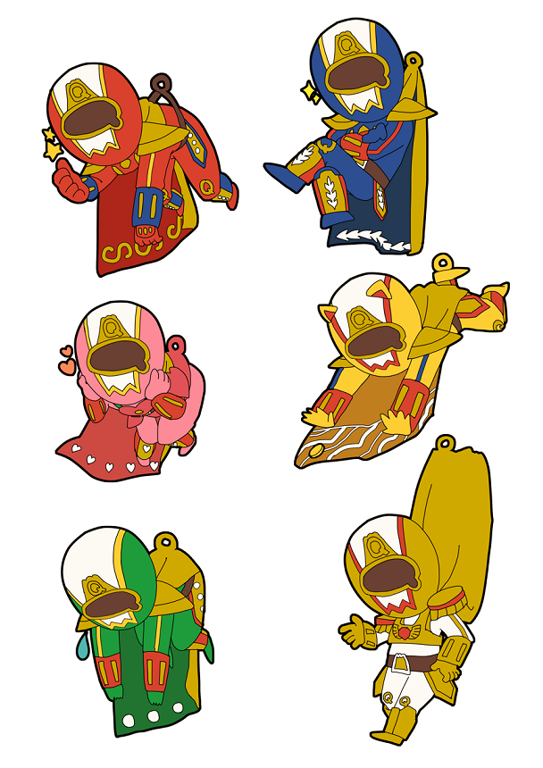 1girl, 5boys, animal_ears, blue_bodysuit, blue_helmet, bodysuit, cape, cat_ears