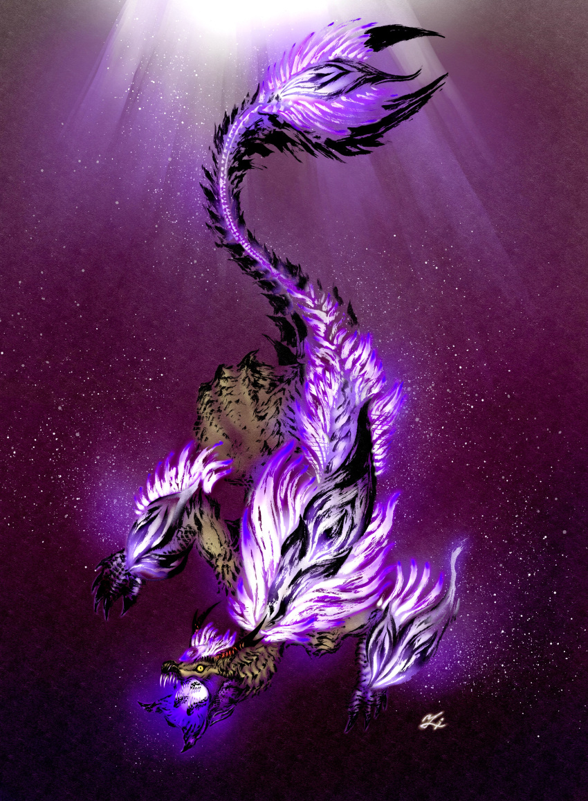 absurdres, allmother_narwha, claws, deadpool_yuchan, dragon, fins, flying, full_body