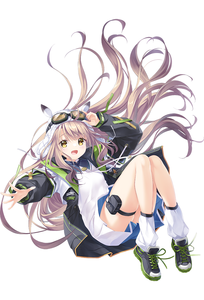 1girl, anemoi, blush, dress, floating_hair, full_body, fusaba_aino, goggles