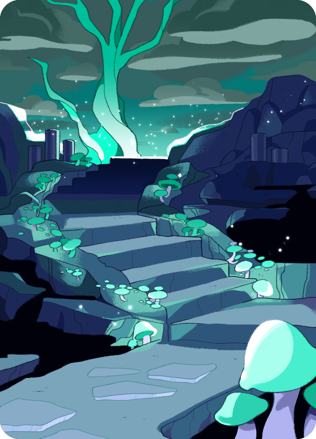 aqua_theme, bare_tree, black_liquid, clouds, cloudy_sky, fireflies, green_cloud, green_sky