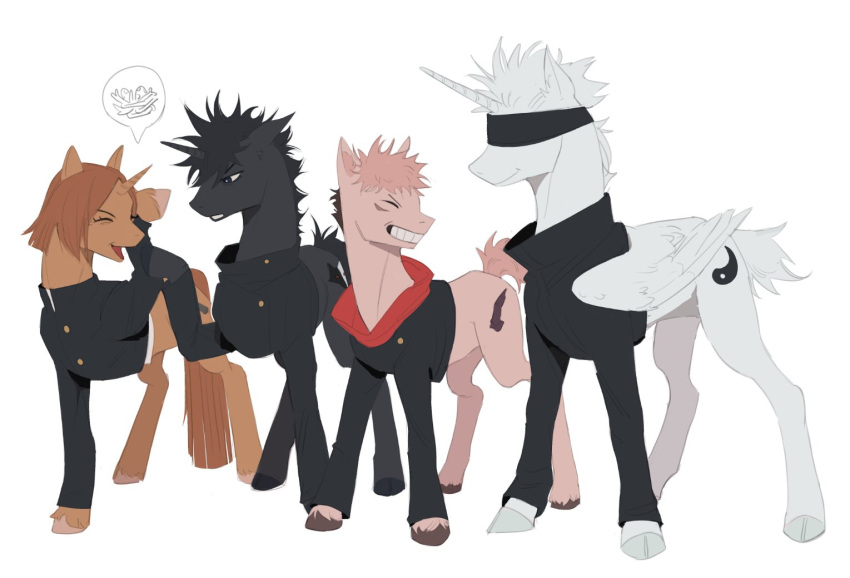 animal, animal_focus, animalization, black_eyes, black_hair, black_jacket, brown_hair, closed_eyes