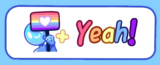 1other, ambiguous_gender, blue_skin, closed_mouth, colored_skin, commentary, cropped_torso, english_commentary