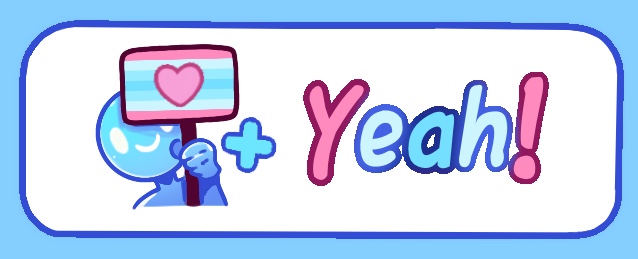 1other, ambiguous_gender, blue_skin, closed_mouth, colored_skin, commentary, cropped_torso, english_commentary