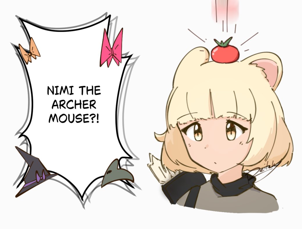 1girl, animal_ears, arrow_(projectile), black_hat, blonde_hair, bow, closed_mouth, commentary