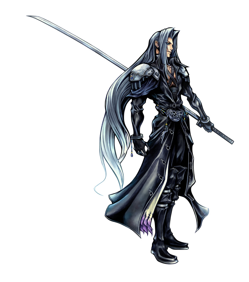 1boy, absurdres, aqua_eyes, black_footwear, boots, closed_mouth, dissidia_final_fantasy, extraction