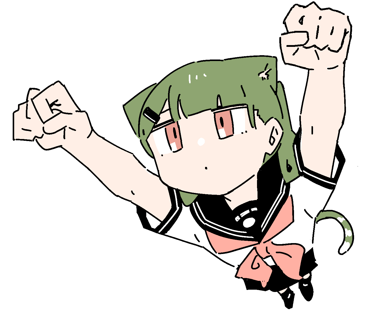 1girl, animal_ears, black_skirt, black_socks, cat_ears, cat_girl, cat_tail, dc_comics