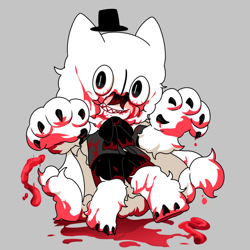 1boy, black_eyes, black_hair, black_shirt, black_shorts, blood, blood_on_clothes, blood_on_face