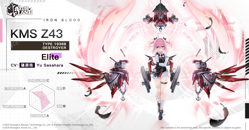 1girl, :3, arm_under_breasts, azur_lane, bandaged_leg, bandages, black_corset, black_ribbon