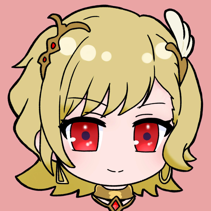 1girl, blonde_hair, citrinne_(fire_emblem), earrings, feather_hair_ornament, feathers, fire_emblem, fire_emblem_engage