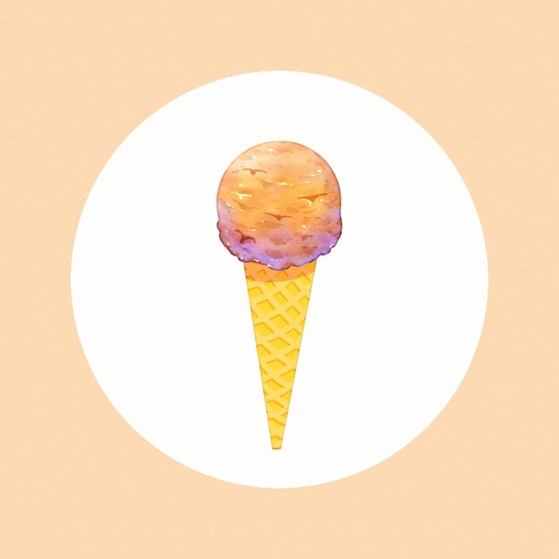food, food_focus, ice_cream, ice_cream_cone, no_humans, original, still_life, wasya_usya