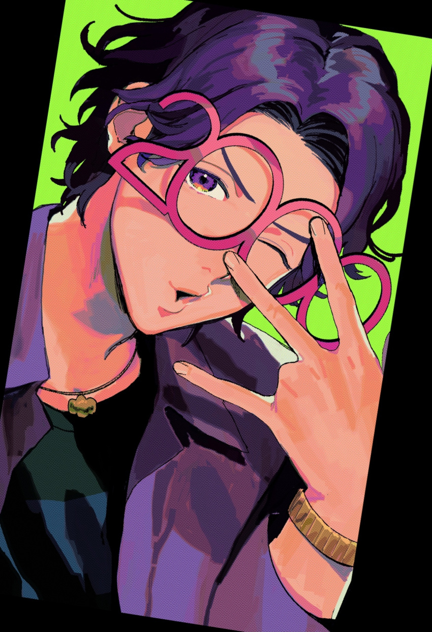 1boy, bad_id, bad_source, bad_tumblr_id, black_border, black_shirt, border, curtained_hair