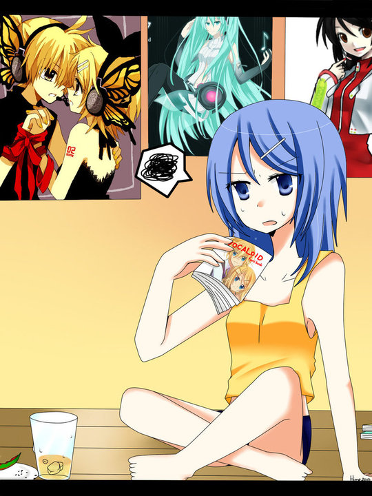 hatsune_miku, kagamine_len, kagamine_rin, magnet_(vocaloid), utau, utaune_nami, vocaloid