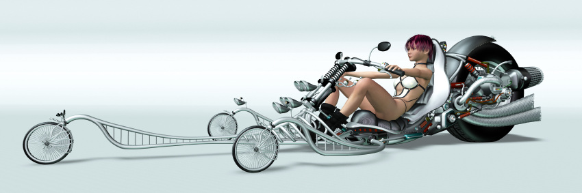 3d, bicycle, bikini, redhead, swimsuit, x_sanders_x