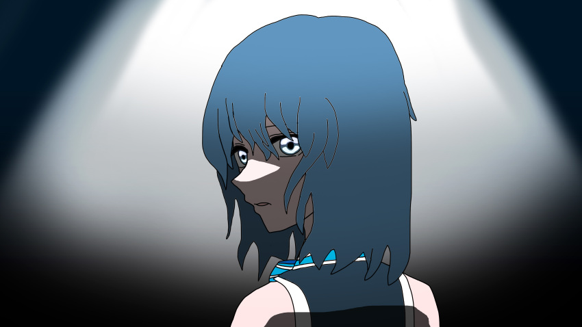 1girl, absurdres, black_hair, blue_eyes, chronicle_of_myers, highres, jo_shin_ogi, original