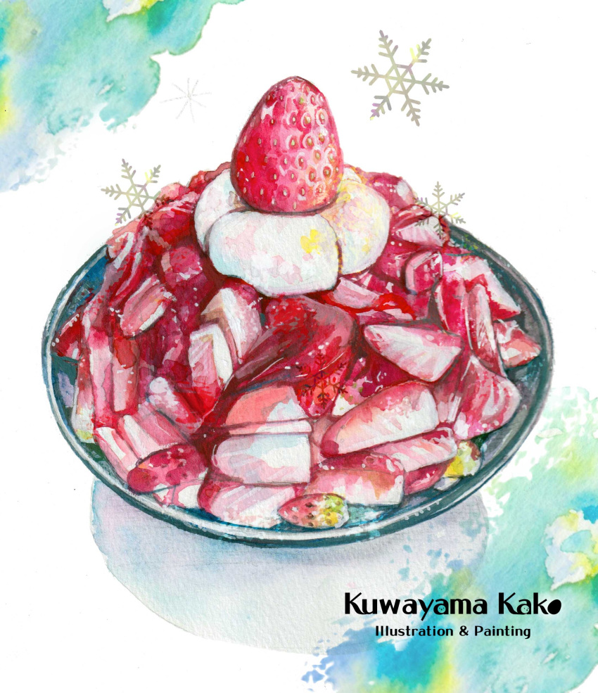 absurdres, artist_name, commentary_request, food, food_focus, fruit, highres, kk2180