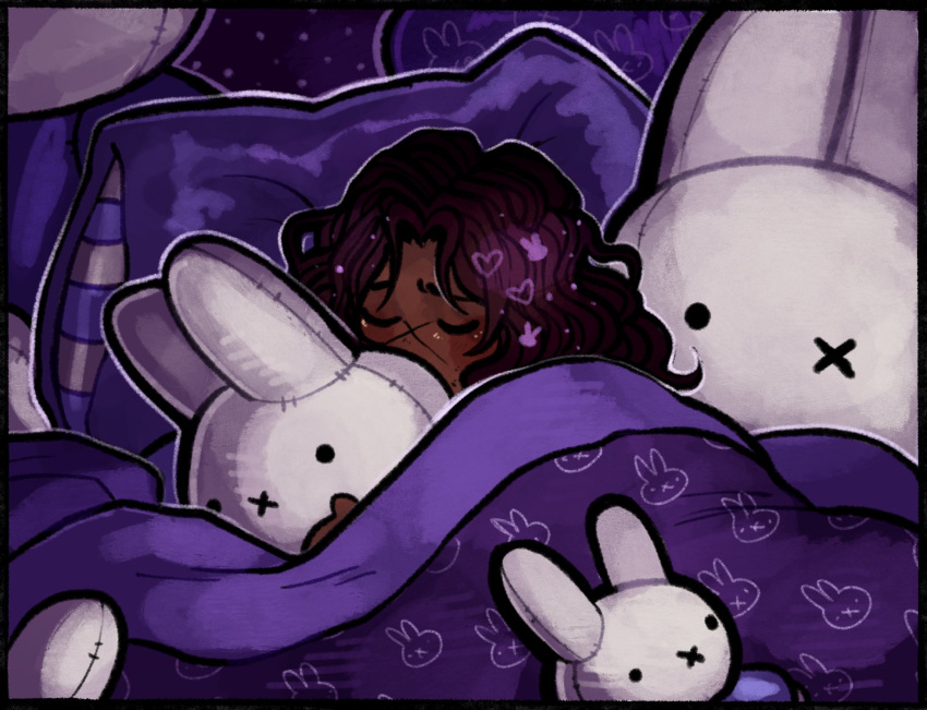 1boy, brown_hair, character_doll, character_print, closed_eyes, dark-skinned_male, dark_skin, erlking_heathcliff_(project_moon)