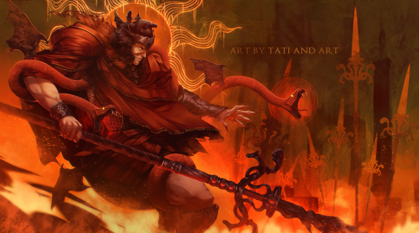 1boy, absurdres, armor, artist_name, bat_wings, commentary, elden_ring, elden_ring:_shadow_of_the_erdtree