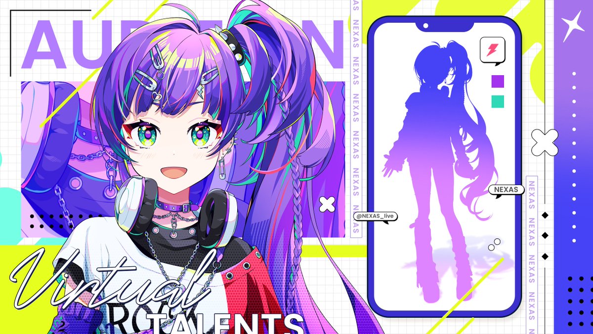 1girl, :d, ahoge, cellphone, chain, choker, clothes_writing, commentary
