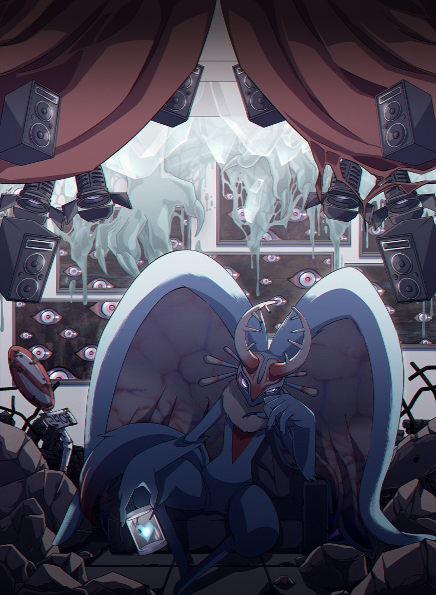 antlers, claws, fecto_elfilis, furry, heart, highres, horns, kirby_(series)