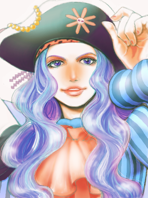 1girl, aki_(397268), ascot, blue_dress, blue_hair, commentary_request, dress, hat
