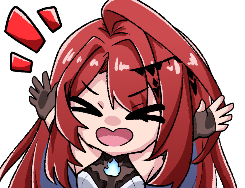 1girl, ahoge, blue_fire, blue_hair, chibi, chibi_only, colored_inner_hair, dress