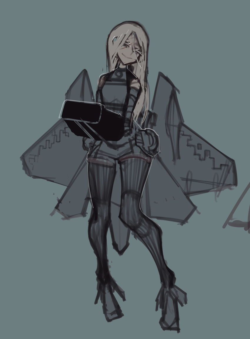 1girl, absurdres, aircraft, airplane, blonde_hair, blue_eyes, fighter_jet, ftsagy