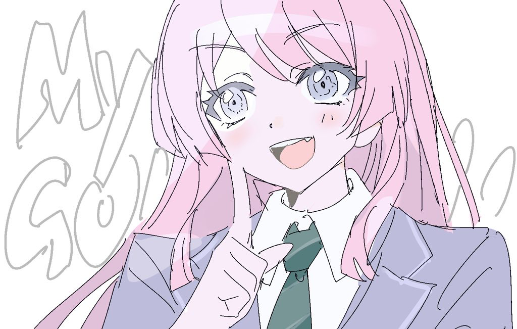 1girl, bang_dream!, bang_dream!_it's_mygo!!!!!, blazer, blush, chihaya_anon, collared_shirt, commentary_request