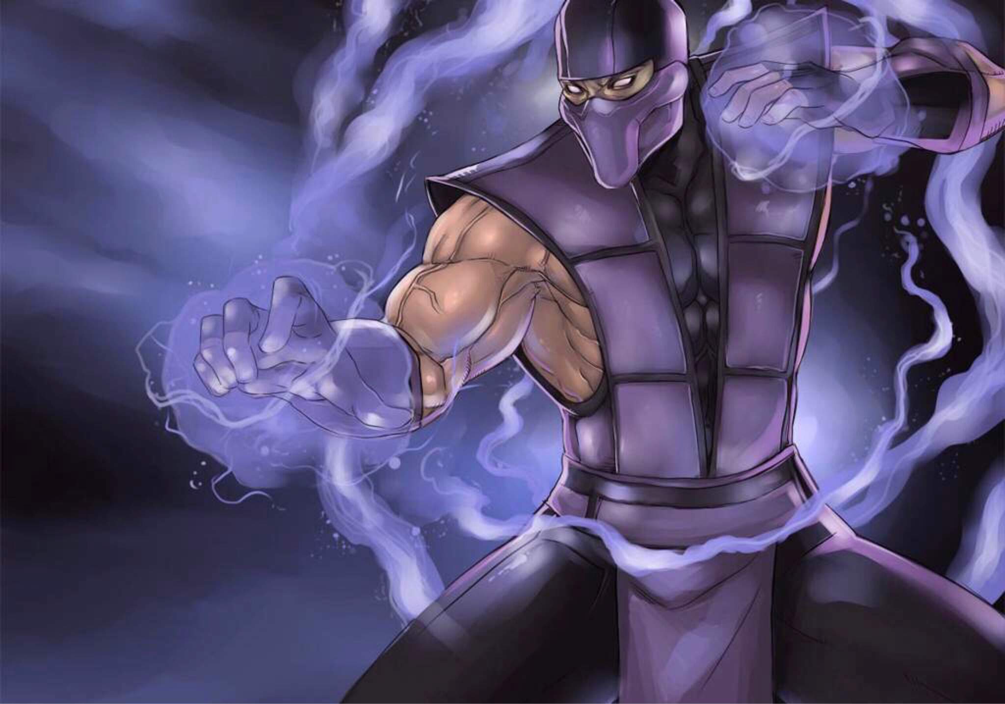 1boy, deviantart, djok3, fighting_stance, male, male_focus, mortal_kombat, ninja