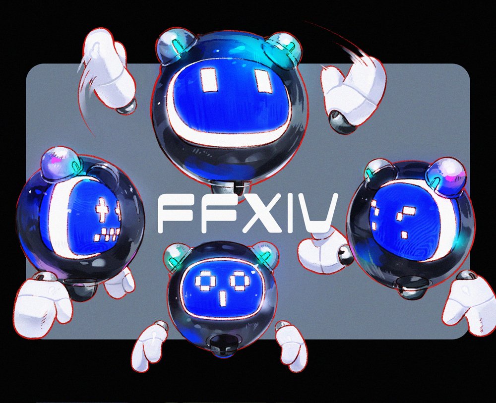 black_border, border, copyright_name, diode, disembodied_hand, final_fantasy, final_fantasy_xiv, floating