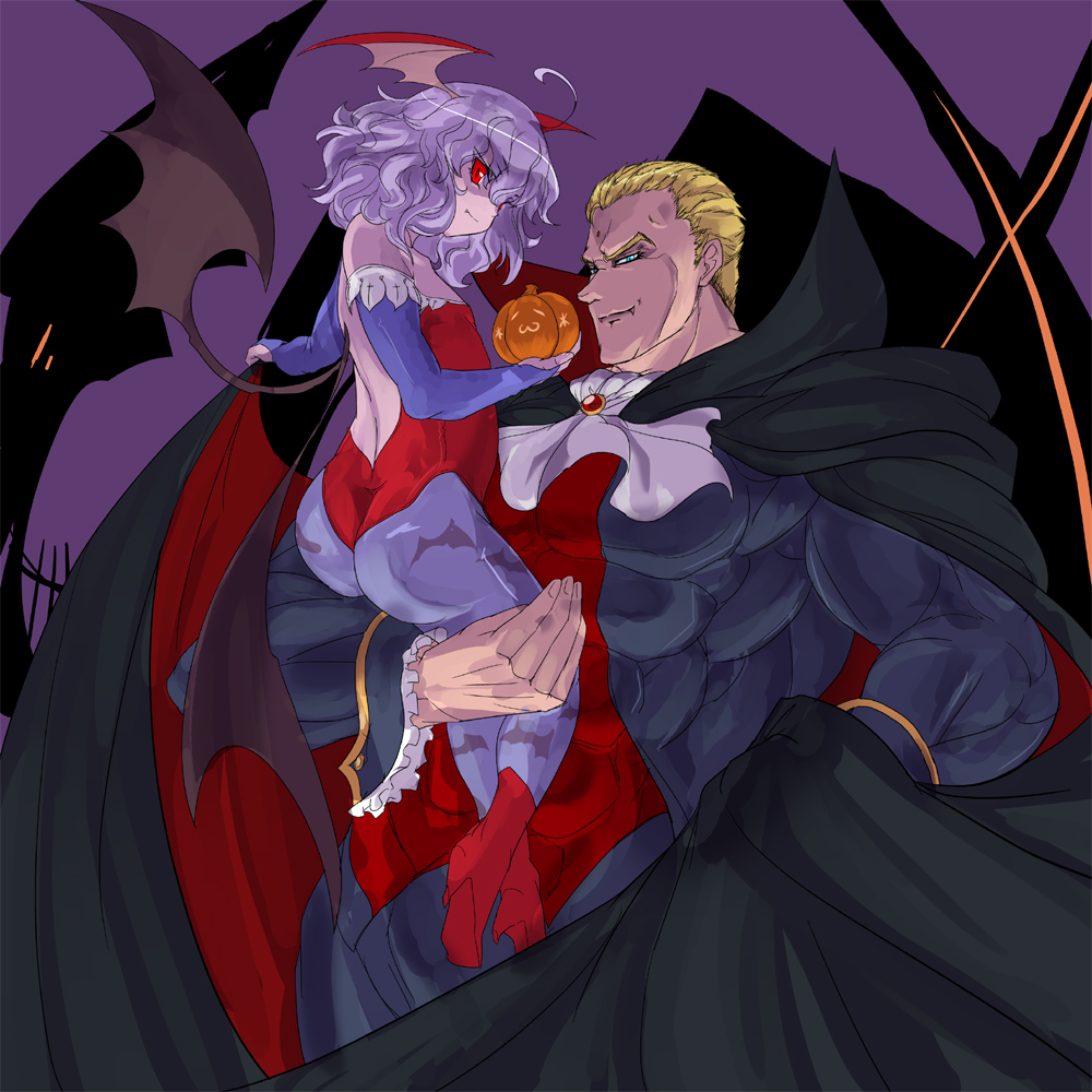ass, bat_wings, capcom, cape, cosplay, crossover, demitri_maximoff, demitri_maximoff_(cosplay)