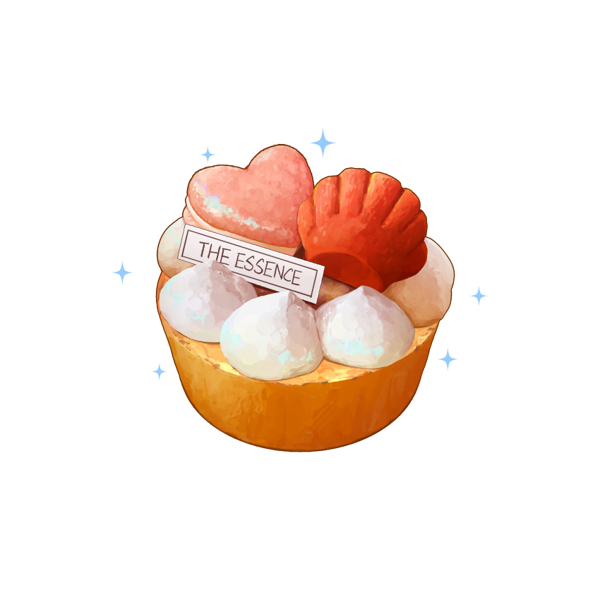 absurdres, algenartwork, dessert, food, food_focus, heart-shaped_food, highres, macaron
