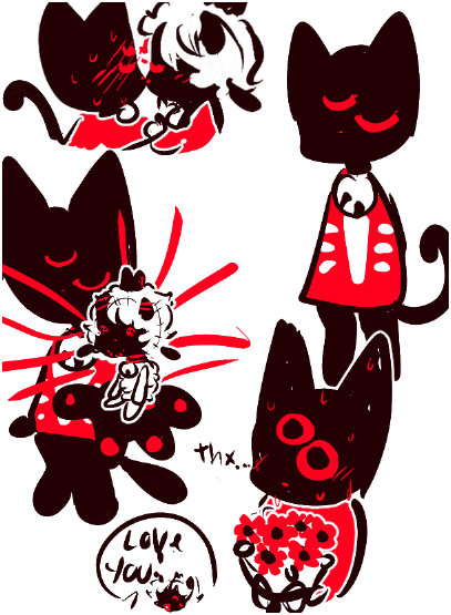 cult_of_the_lamb, cute, narinder_(cult_of_the_lamb), spookycatzzz, spookycatzzz(artist), the_lamb_(cult_of_the_lamb)