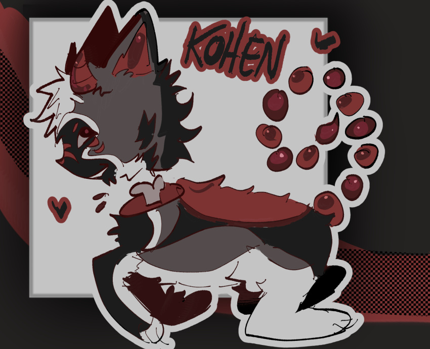 feral, furry, someone_else, spookycatzzz, spookycatzzz(artist)