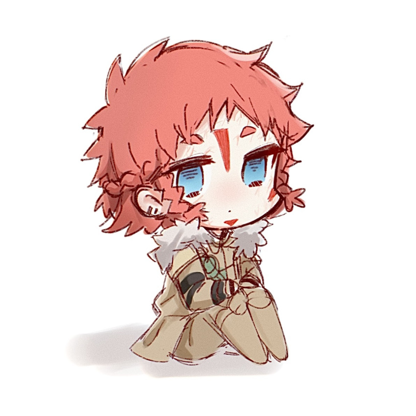 1other, androgynous, animification, apex_legends, bloodhound_(apex_legends), blue_eyes, boots, braid