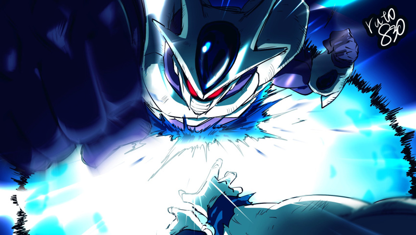 2boys, clenched_hands, commentary_request, cooler_(dragon_ball), dragon_ball, dragon_ball_z, fifth_form_(dragon_ball), highres