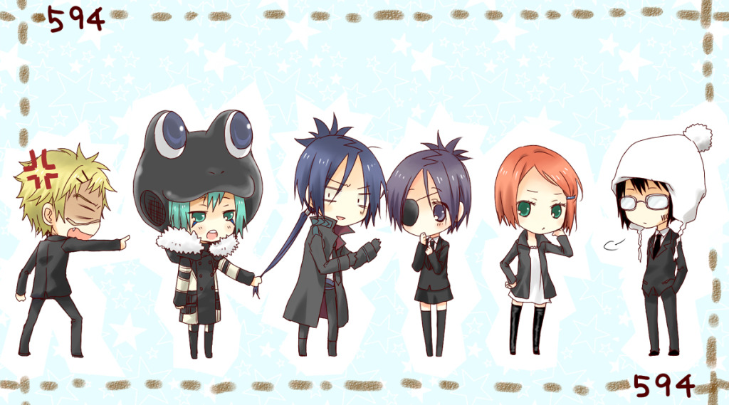 chrome_dokuro, fran, joushima_ken, kakimoto_chikusa, katekyo_hitman_reborn, mm_(reborn), rokudo_mukuro