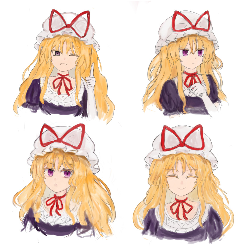 1girl, 83mkneinlsqmebq, blonde_hair, choker, closed_mouth, commentary_request, dress, gloves