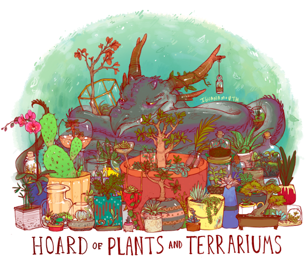 bonsai, border, bottle, bucket, cactus, coiled, commission, creature_focus