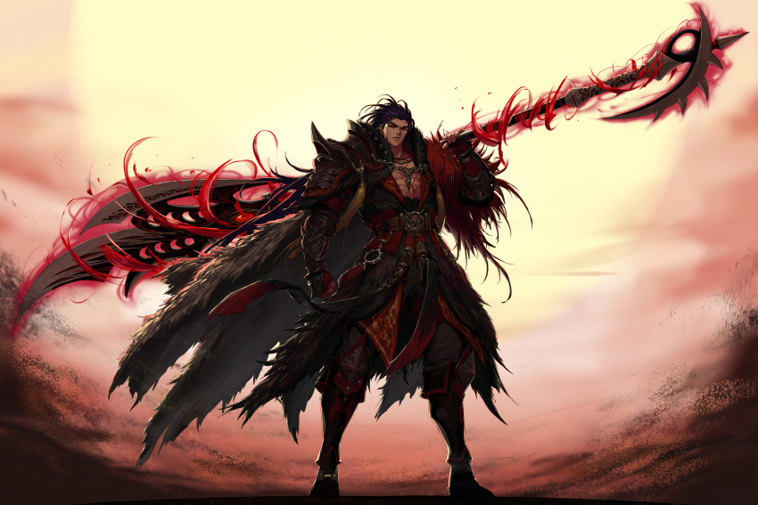demonic_lancer, dfo, game_character, lancer, vanguard