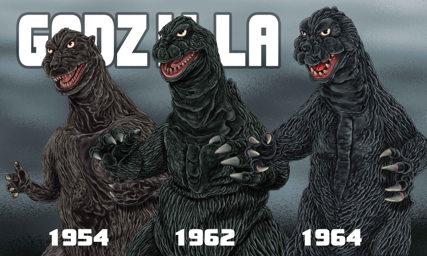 absurdres, crossover, dinosaur, godzilla, godzilla_(1954_film), godzilla_(series), highres, kaiju