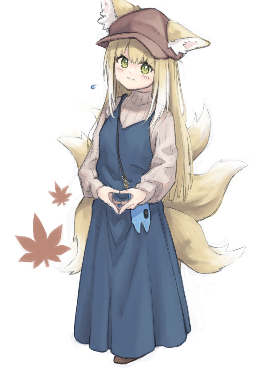 1girl, absurdres, alternate_costume, animal_ear_fluff, animal_ears, arknights, blonde_hair, blue_dress