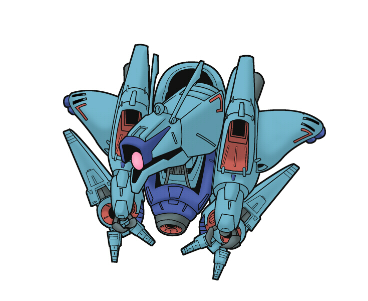 gundam, gundam_zz, jamru_fin, mecha, nekoguruma, no_humans, simple_background, solo