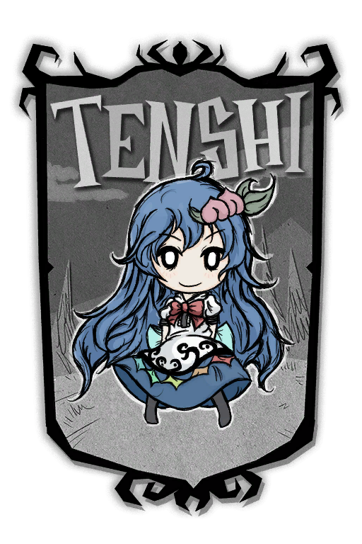 1girl, ahoge, blue_hair, blue_skirt, bow, bowtie, character_name, chibi