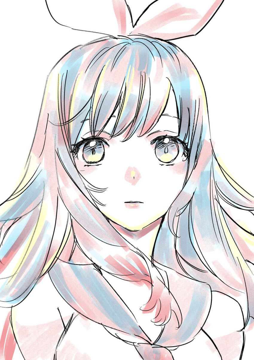 1girl, breasts, delphinus_yukino_(saint_seiya:_rising_cosmo), hairband, highres, long_hair, looking_at_viewer, nknsfm