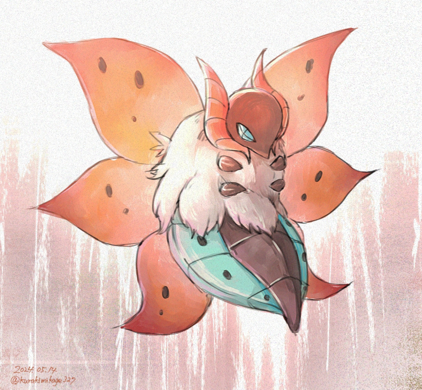 +_+, animal_focus, aqua_eyes, bug, commentary_request, dated, full_body, highres