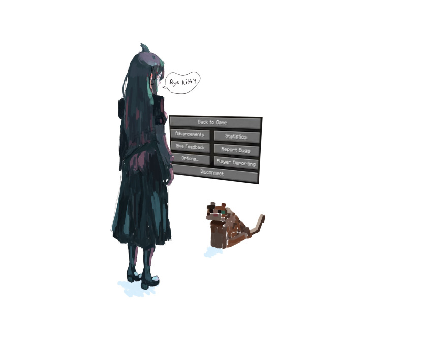 1girl, absurdres, artemis_of_the_blue, atelier_live, black_eyes, black_footwear, black_gloves, black_jacket