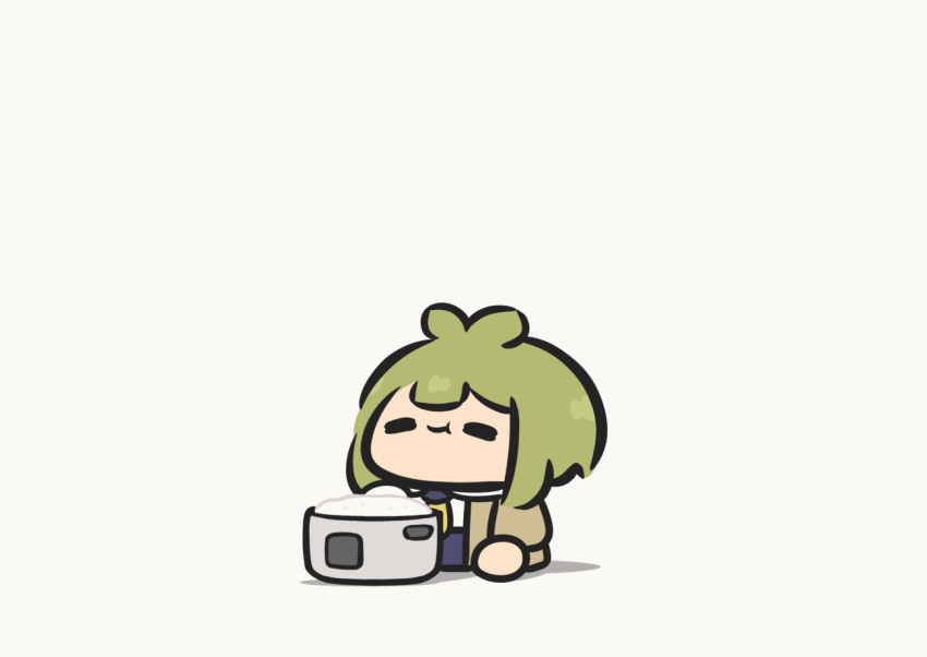 1girl, :d, :t, =_=, animated, animated_gif, bashame_meme, blue_sailor_collar